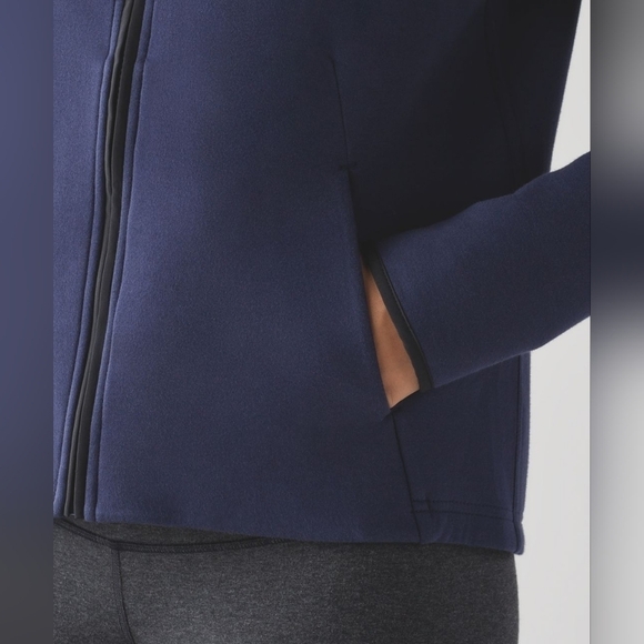 Lululemon City Bound Hoodie Navy Size 6 - Picture 4 of 8